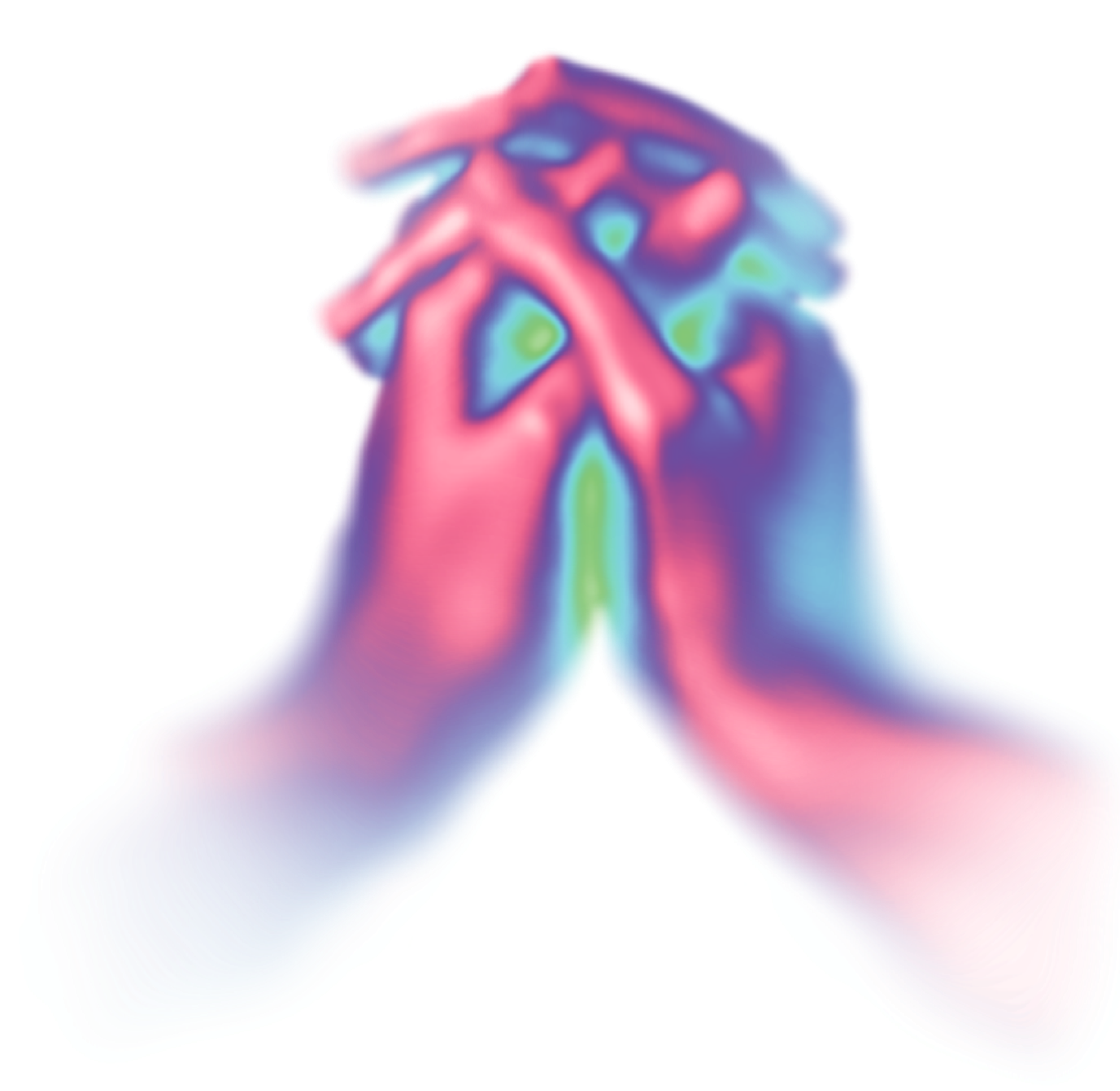 LUST hands heatmap