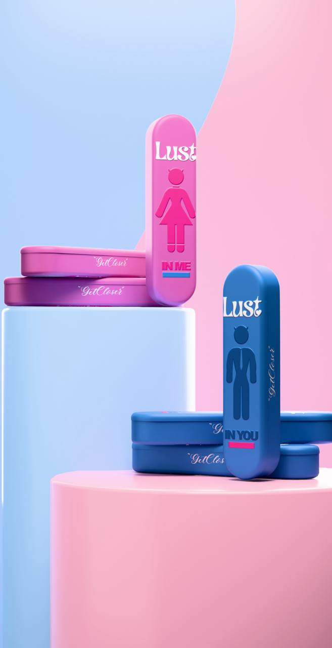 LUST bottles mobile