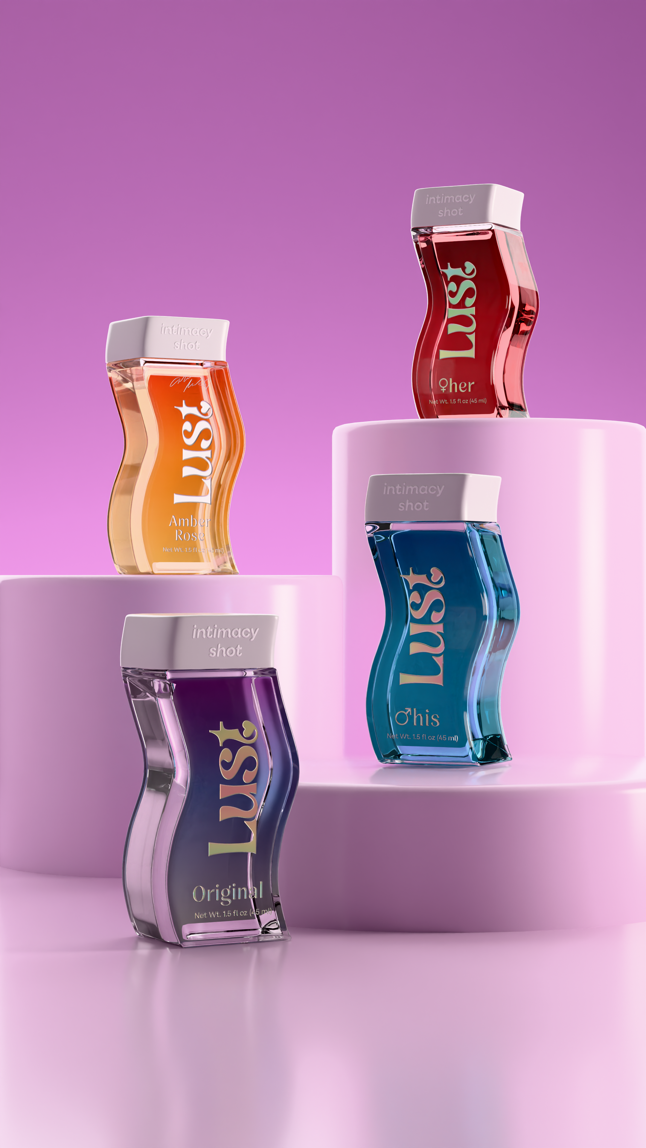 LUST bottles mobile